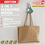 DEKTON Gecko Grip 3 in 1 Hanging Hook