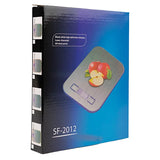 Digital Food Kitchen Scale SF-2012 | 1g–5kg | LCD Display | Compatible with Home & Professional Use | Blue