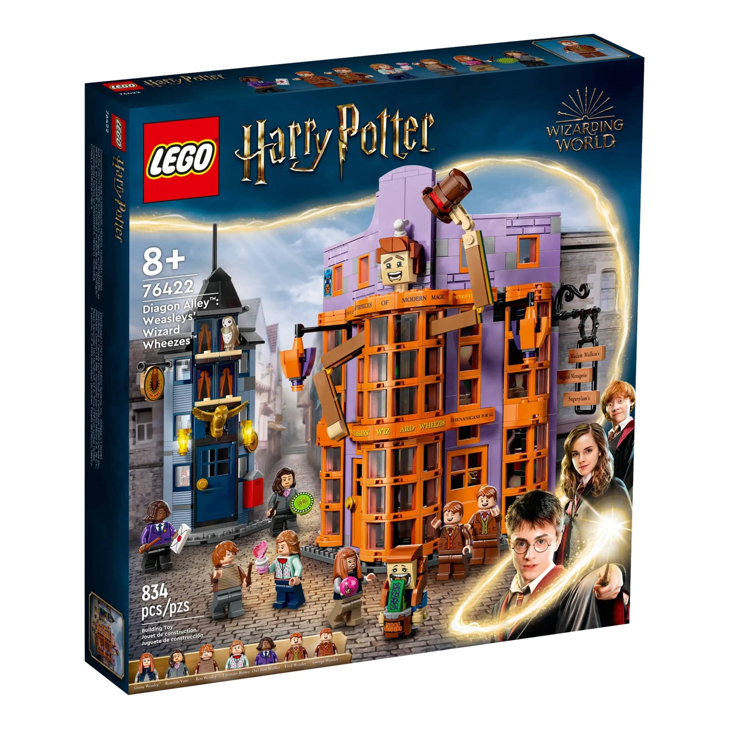 LEGO 76422 Harry Potter Diagon Alley: Weasleys' Wizard Wheezes