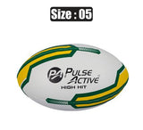 Ball rugby size-5 rubber pimple grip