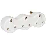 Zenith - 3 Way Plug Adaptor 3 x 16A Wavy 30