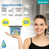DEKTON Dri Aire Indoor Dehumidifier 500ml - Natural
