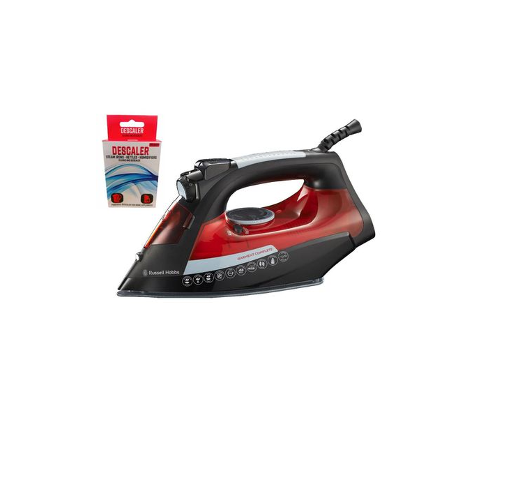 Russell Hobbs - Garment Complete Steam Iron - RHI910 and Home Hub Descaler