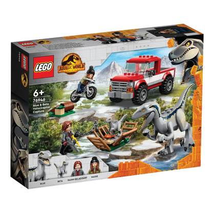 LEGO 76946 Jurassic World Blue & Beta Velociraptor Capture