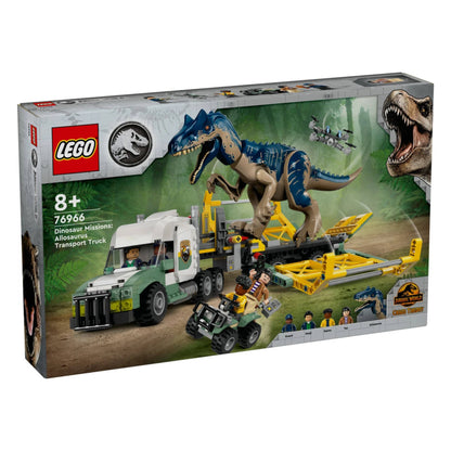 LEGO 76966 Jurassic World Dinosaur Missions: Allosaurus Transport Truck