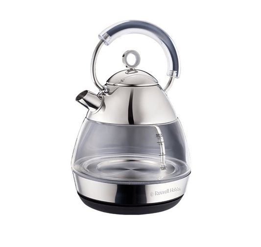 Russell Hobbs 1.7 Litre Pyramid Glass Kettle 861258 RHKAP3G