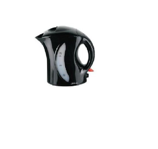 Sunbeam - 1.7 Litre Hinged Lid Jug Kettle - Black