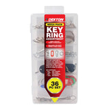 DEKTON 36PC Keyring Set