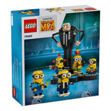 LEGO 75582 Despicable Me 4 Brick-Built Gru and Minions