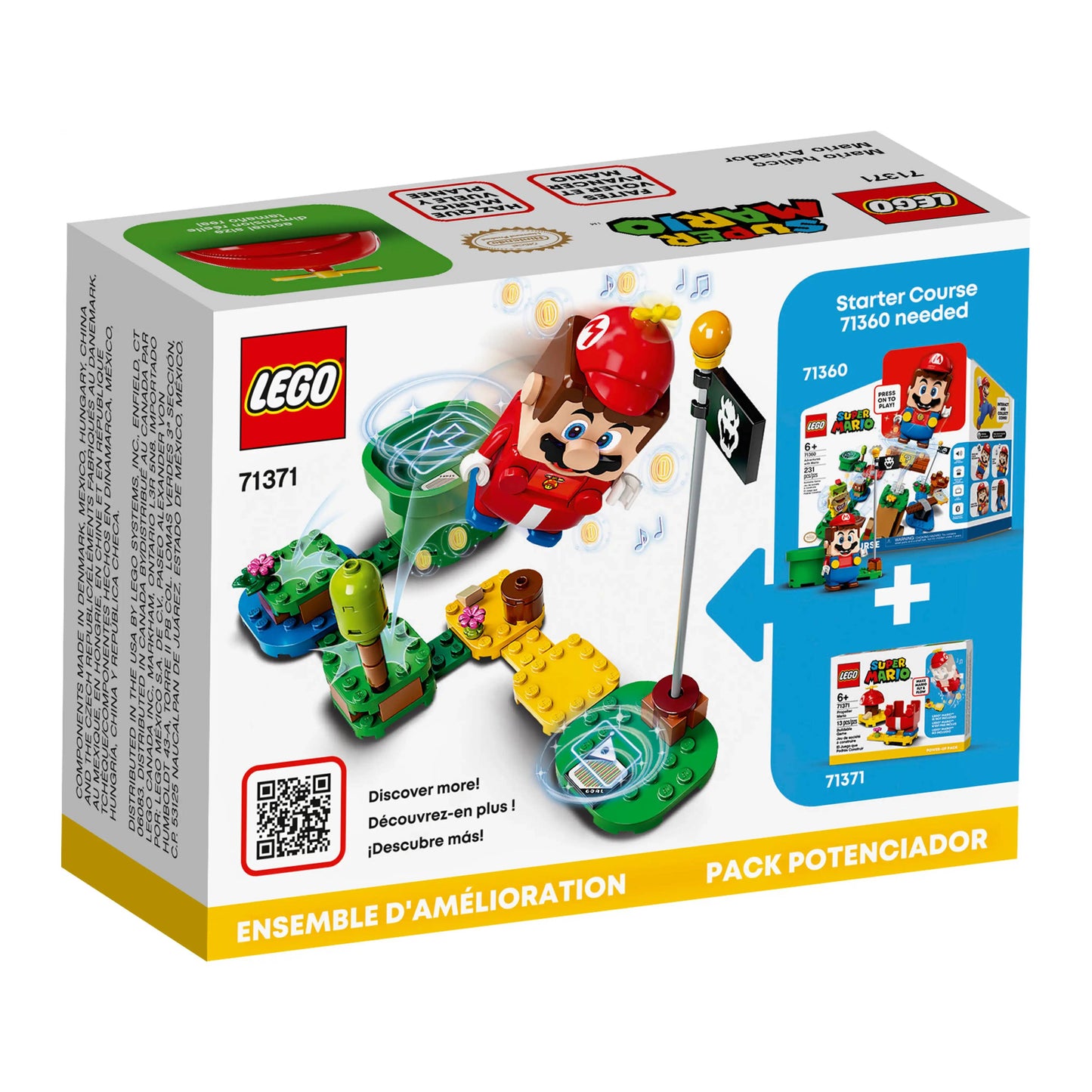 LEGO 71371 Super Mario Propeller Mario Power-Up Pack