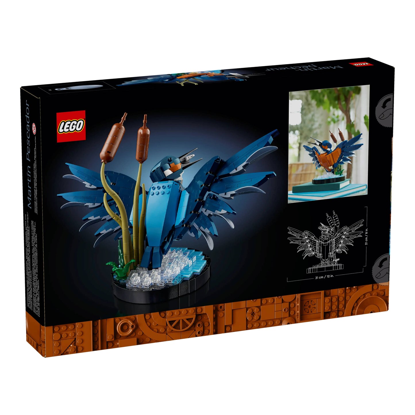 LEGO 10331 Icons Kingfisher Bird