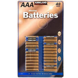 Kirkland Signature Alkaline AAA Batteries - 48 Pack