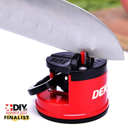 DEKTON Knife Sharpener with Suction Cup Base