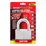DEKTON 40mm Galvanized Padlock