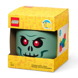 LEGO Green Skeleton Storage Head - Large