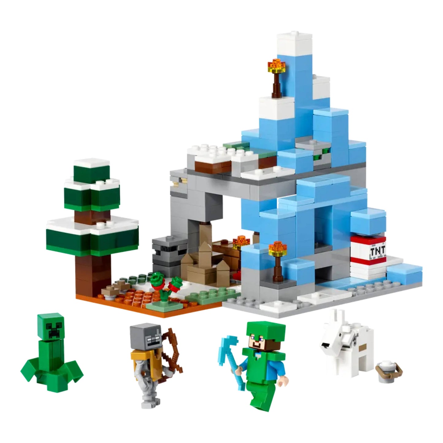 LEGO 21243 Minecraft The Frozen Peaks