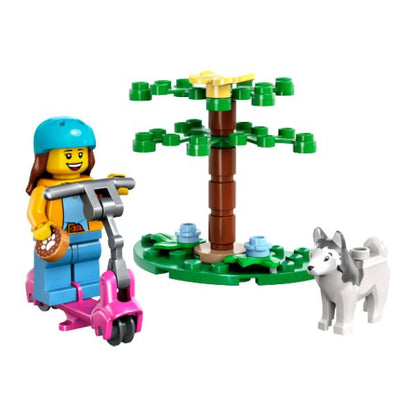 LEGO 30639 City Dog Park and Scooter