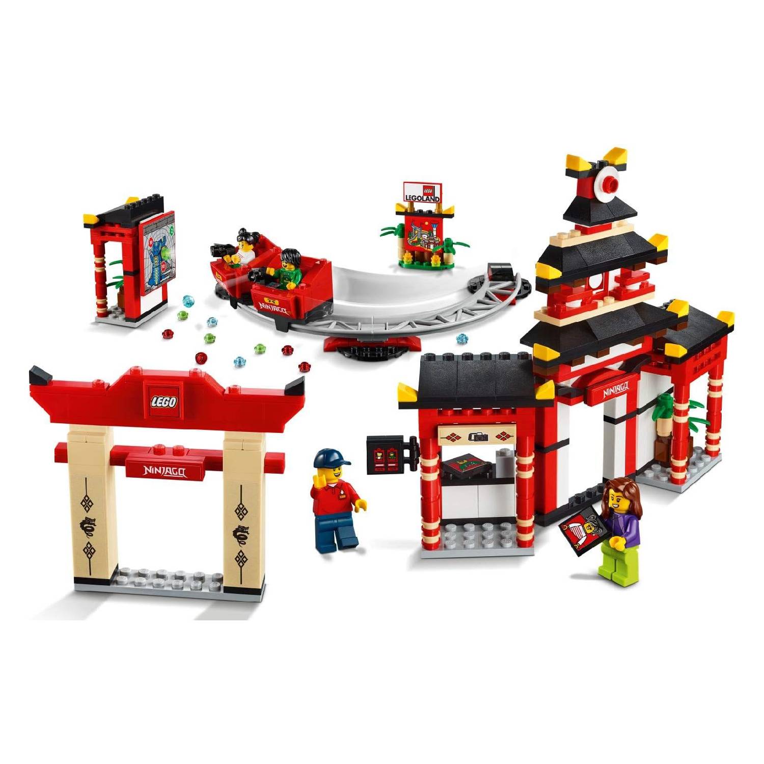 LEGO 40429 LEGOLAND NINJAGO World – Hubbe Central