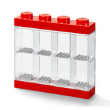 LEGO Minifigure Display Case 8 - Red