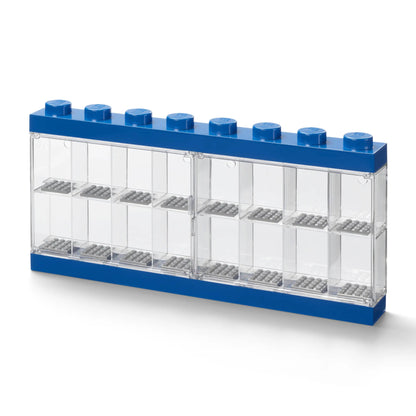 LEGO Minifigure Display Case 16 - Blue