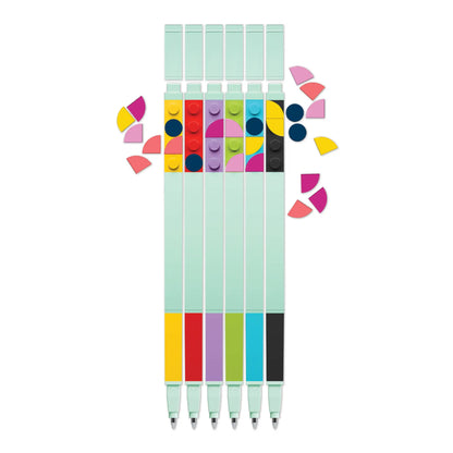 LEGO 5006275 DOTS Gel Pens 6 Pack