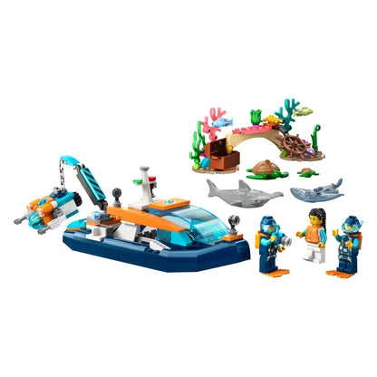 LEGO 60377 City Explorer Diving Boat