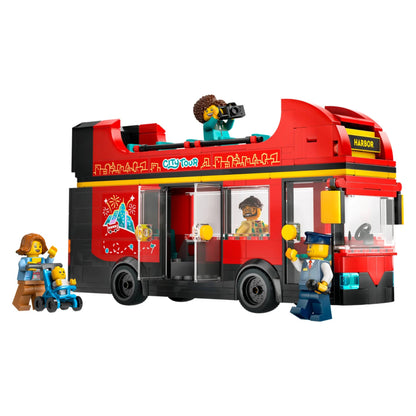 LEGO 60407 City Red Double-Decker Sightseeing Bus