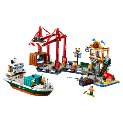 LEGO 60422 City Seaside Harbor with Cargo Ship