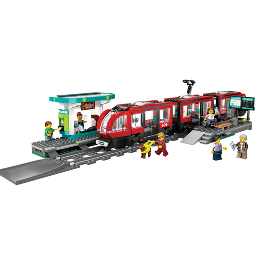 LEGO 60423 City Downtown Streetcar and Station