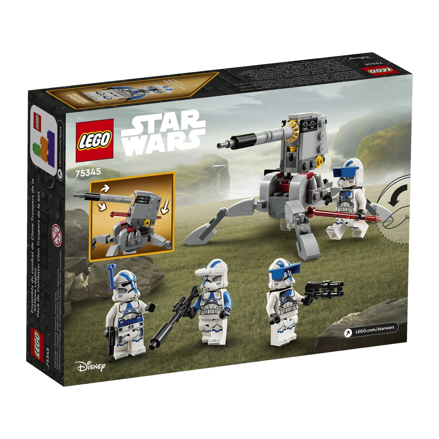 LEGO 75345 Star Wars 501st Clone Troopers Battle Pack