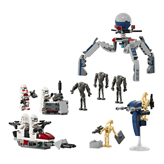 LEGO 75372 Star Wars Clone Trooper & Battle Droid Battle Pack