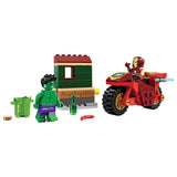 LEGO 76287 Marvel Iron Man with Bike and The Hulk