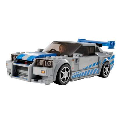 LEGO 76917 Speed Champions 2 Fast 2 Furious Nissan Skyline GT-R (R34)