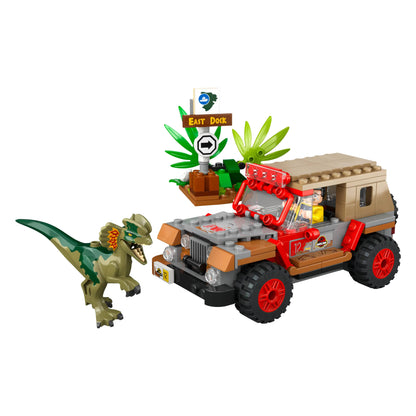 LEGO 76958 Jurassic World Dilophosaurus Ambush