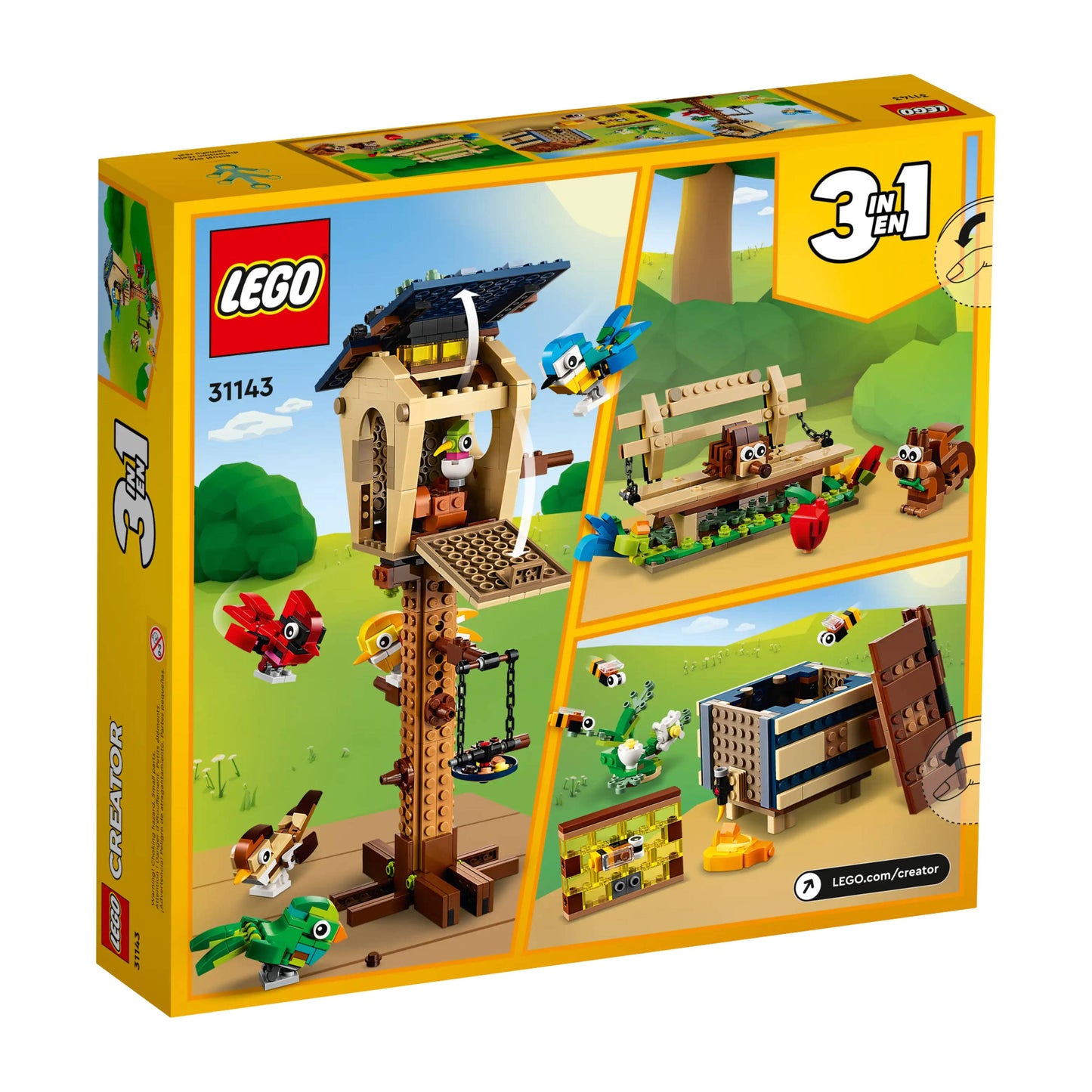 LEGO 31143 Creator 3-in-1 Birdhouse