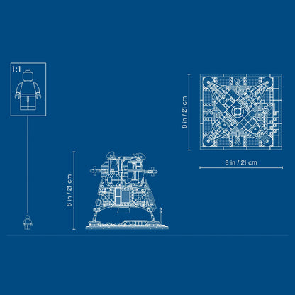 LEGO 10266 Icons NASA Apollo 11 Lunar Lander