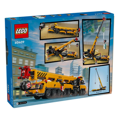 LEGO 60409 City Yellow Mobile Construction Crane