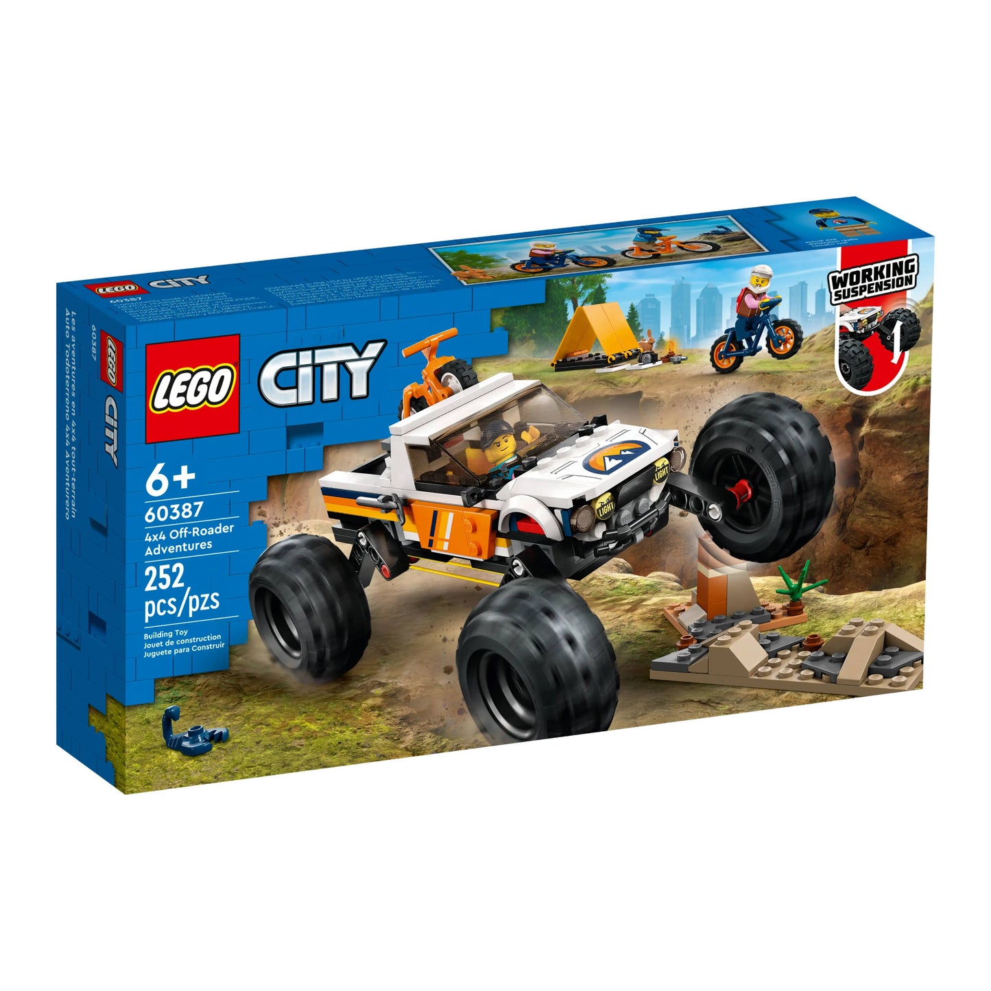 LEGO 60387 City 4x4 Off-Roader Adventures