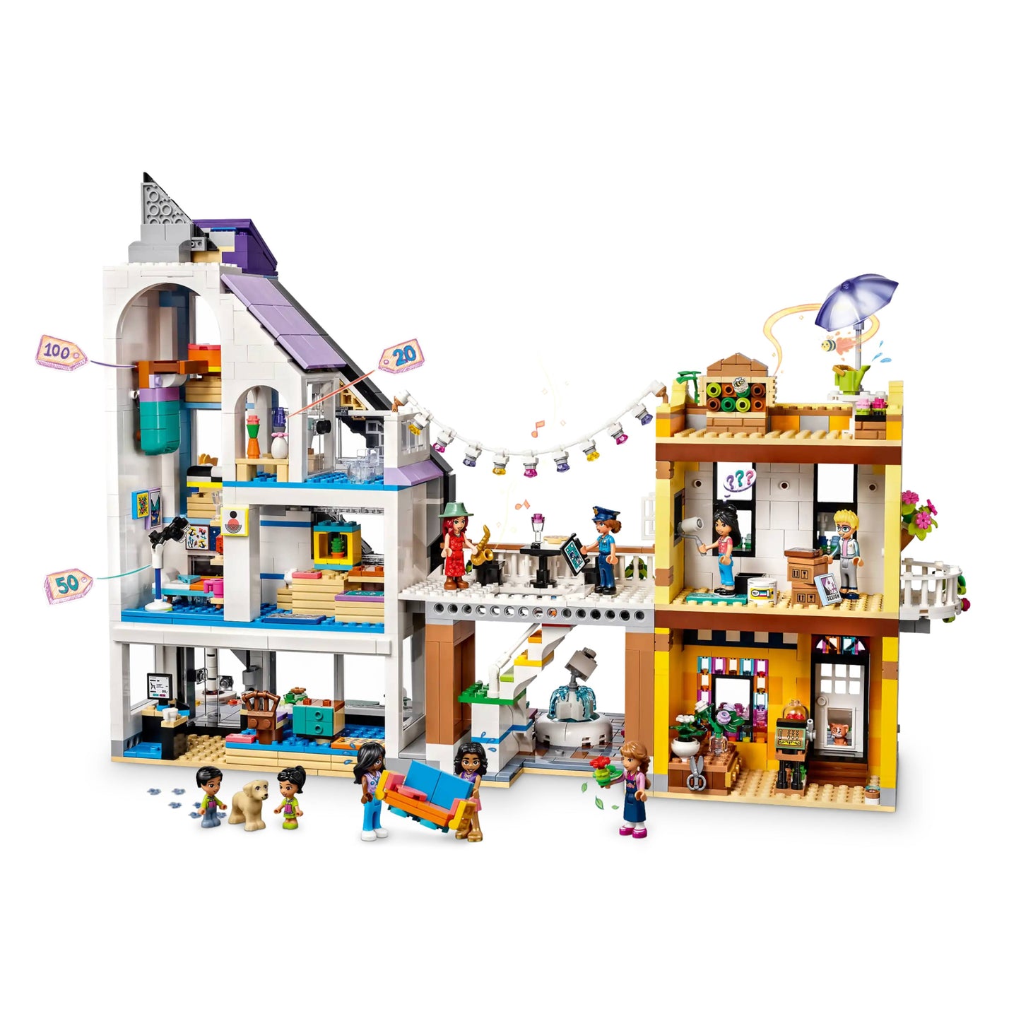 LEGO 41732 Friends Downtown Flower and Design Stores