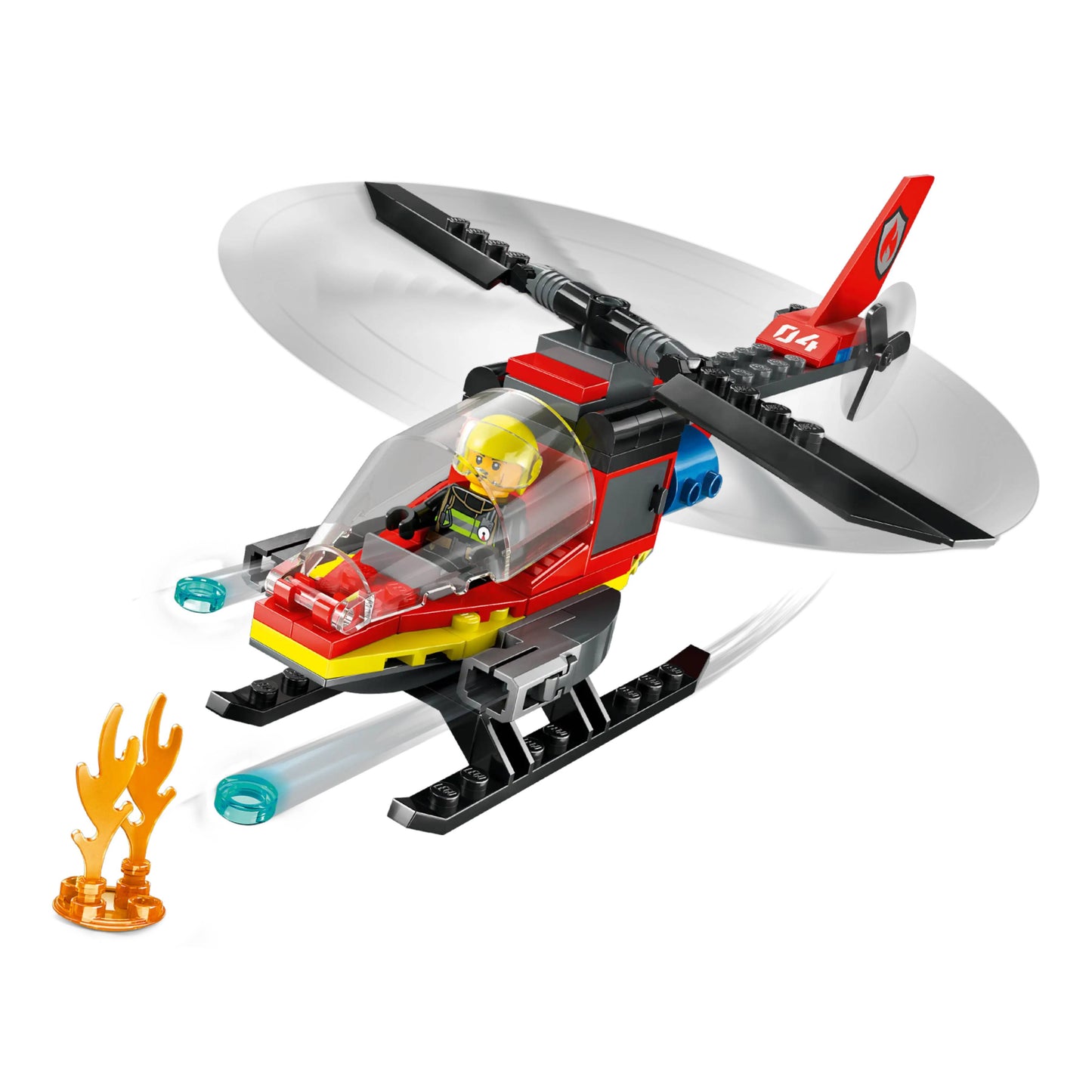 LEGO 60411 City Fire Rescue Helicopter