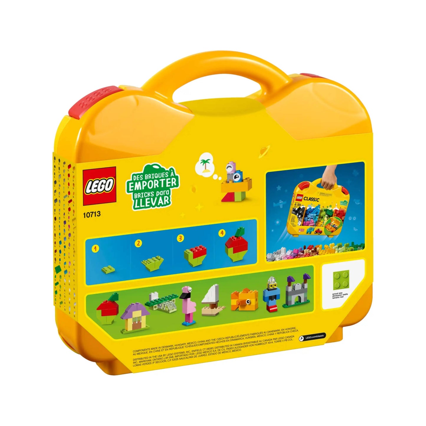 LEGO 10713 Classic Creative Suitcase