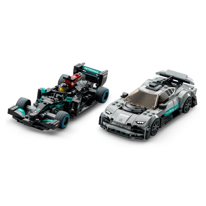 LEGO 76909 Speed Champions Mercedes-AMG F1 W12 E Performance & Mercedes-AMG Project One