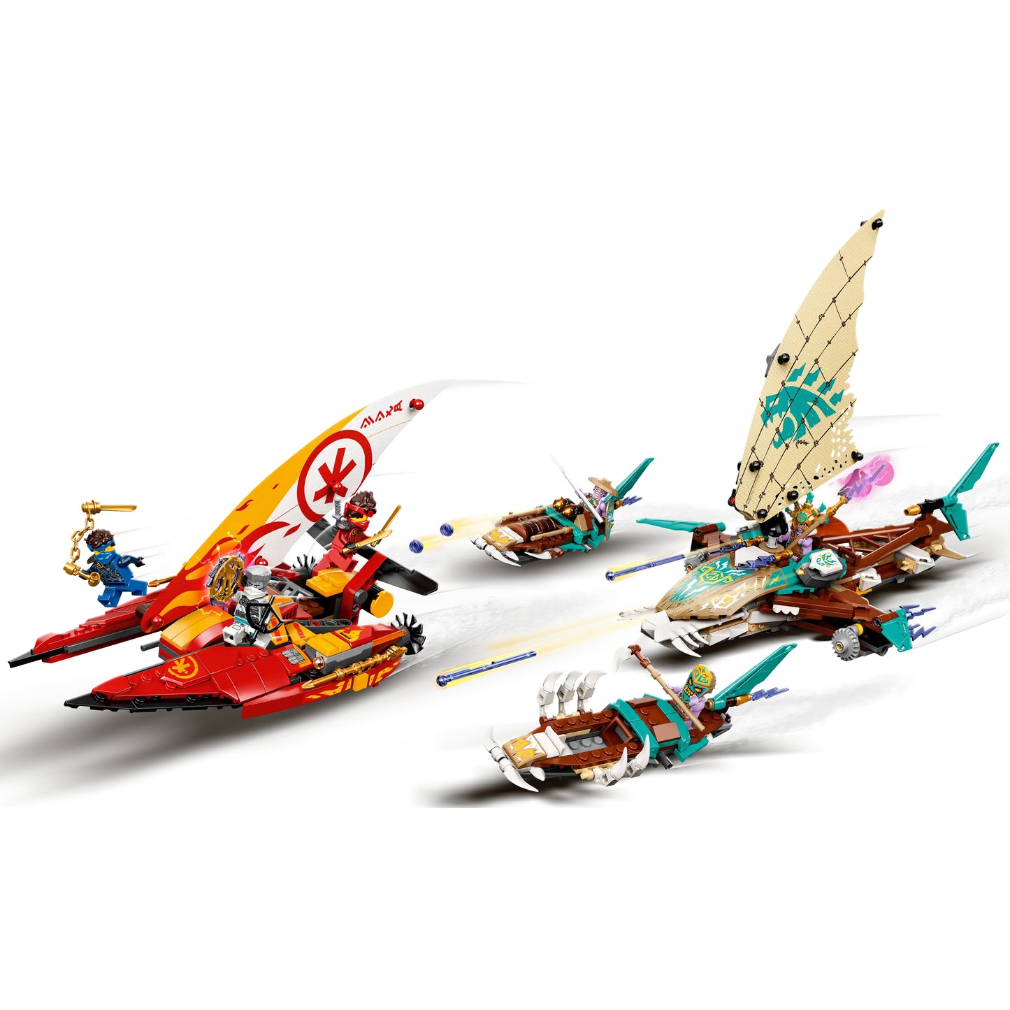 LEGO 71748 NINJAGO Catamaran Sea Battle