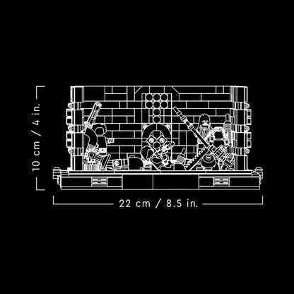 LEGO 75339 Star Wars Death Star Trash Compactor Diorama