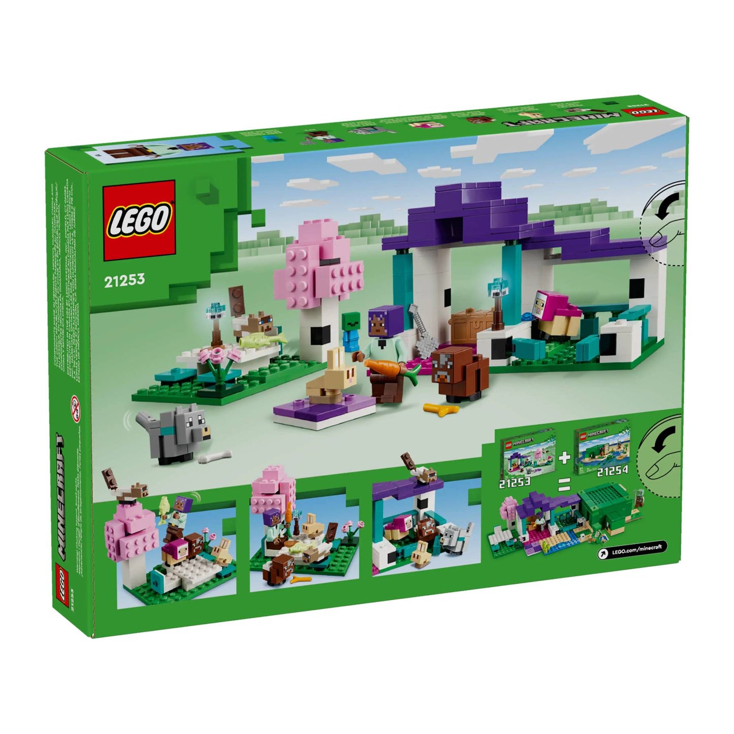 LEGO 21253 Minecraft The Animal Sanctuary