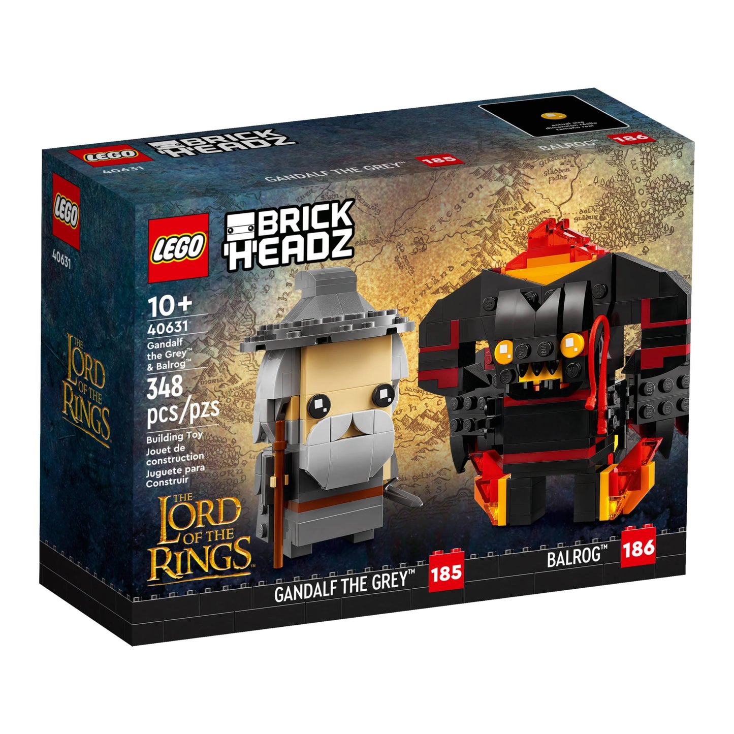 LEGO 40631 BrickHeadz Gandalf the Grey & Balrog