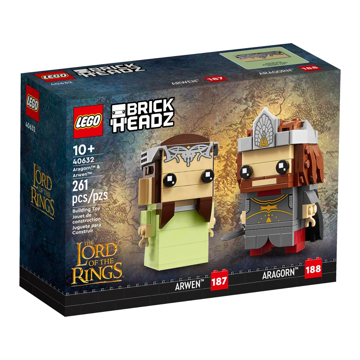 LEGO 40632 Brickheadz Aragorn & Arwen