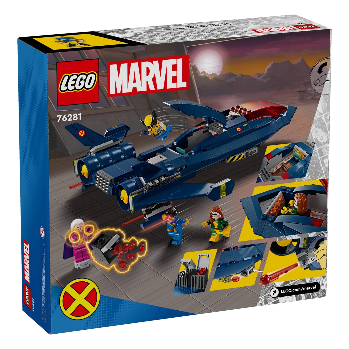 LEGO 76281 Marvel X-Men X-Jet