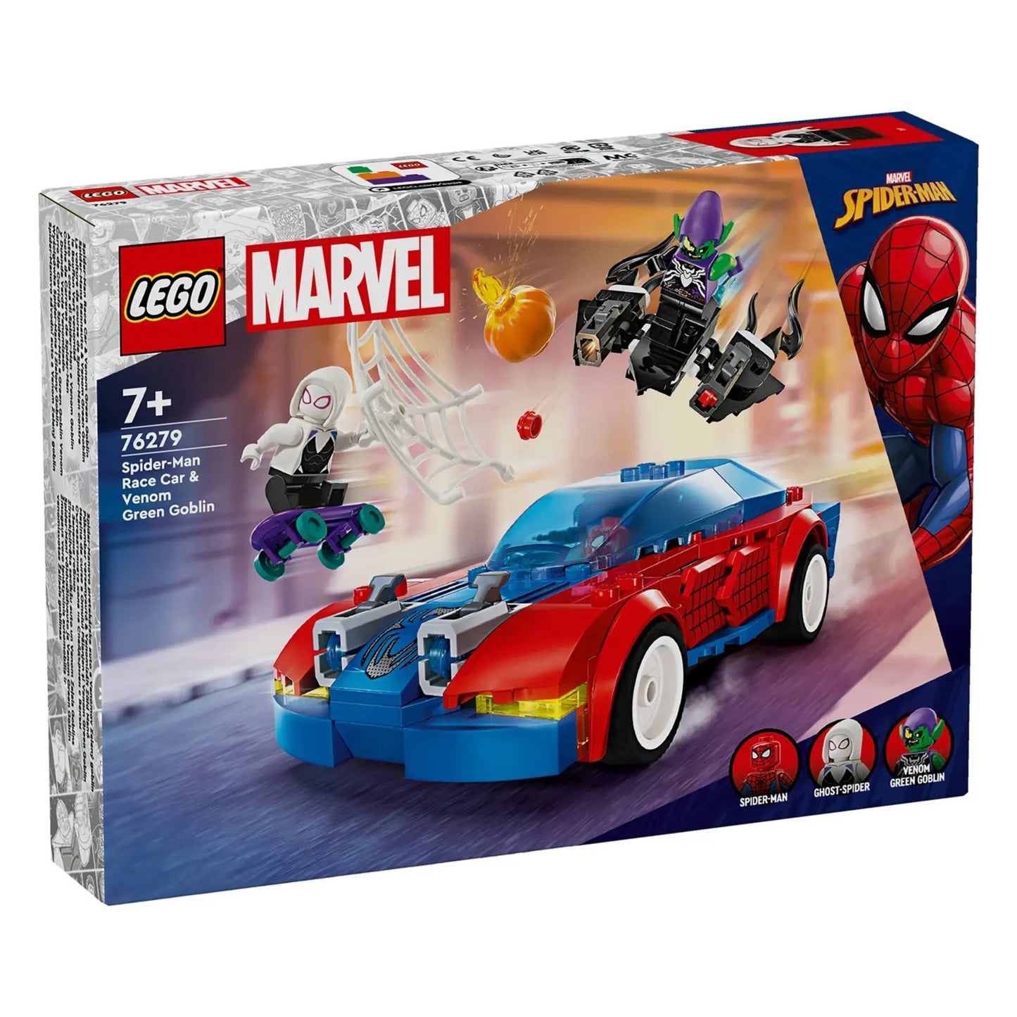 LEGO 76279 Marvel Spider-Man Race Car & Venom Green Goblin