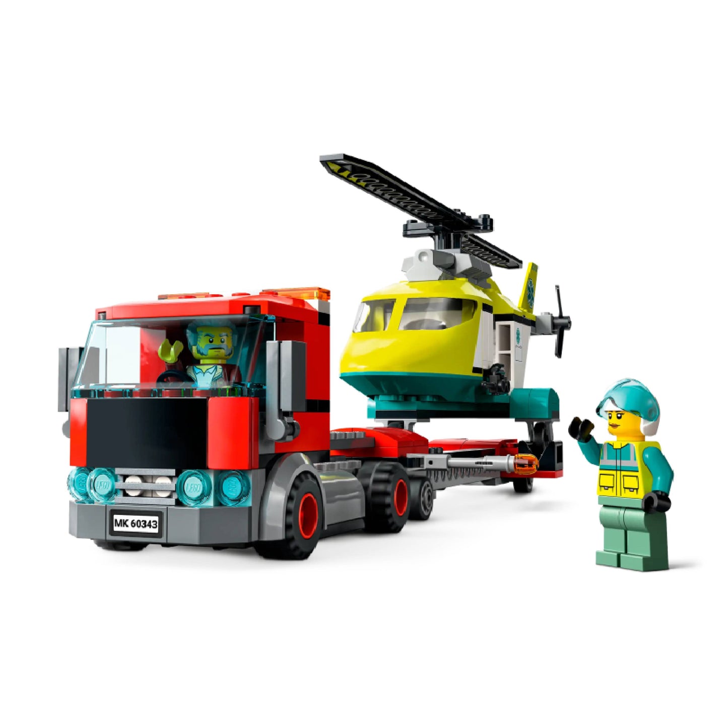 LEGO 60343 City Rescue Helicopter Transport